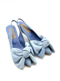 Denim Blue - Evening Shoes
