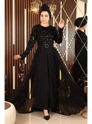 Black - Modest Dress - MISSVALLE