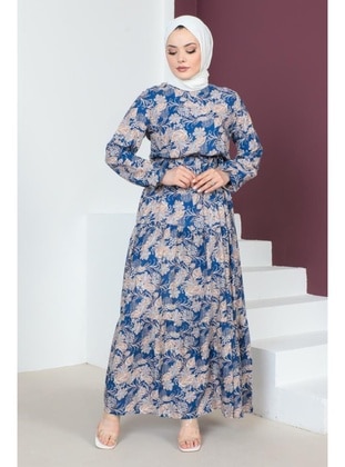Indigo - Modest Dress - Benguen