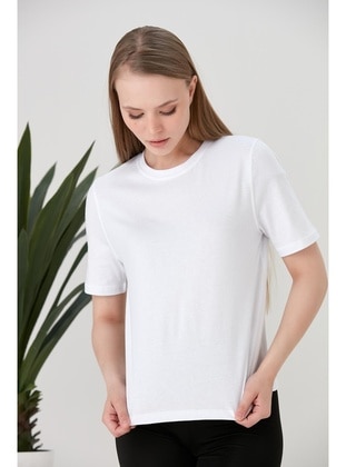 White - T-Shirt - Thin Shop