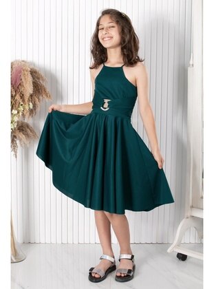 Emerald - Girls` Evening Dress - MFA Moda