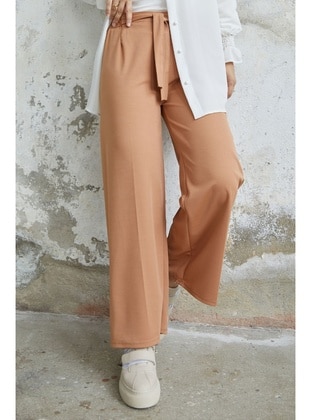 Camel - Geometric - Pants - InStyle