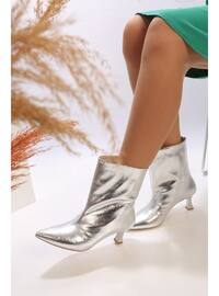 Boot - Silver tone - Boots