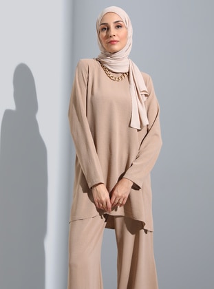 Dark Beige - Suit - Refka