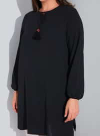 Black - Plus Size Tunic