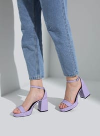 Lilac - High Heel - Evening Shoes