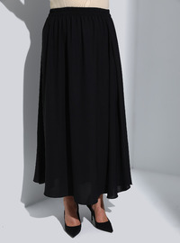 Plus Size Aerobin Skirt Black