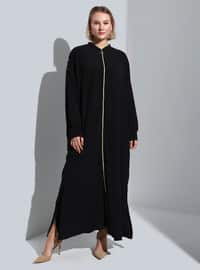 Light Gold - Plus Size Abaya