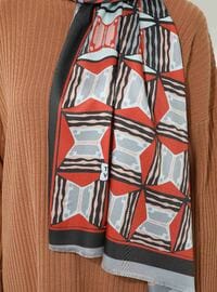 Milena Design Silky Twill Scarf Multicolor Tuva