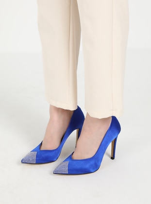 Saxe Blue - Evening Shoes - Dilipapuç
