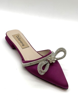 Purple - Sandal - Slippers - Dilipapuç