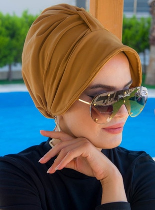 Camel - Swim Hijab - AİŞE TESETTÜR