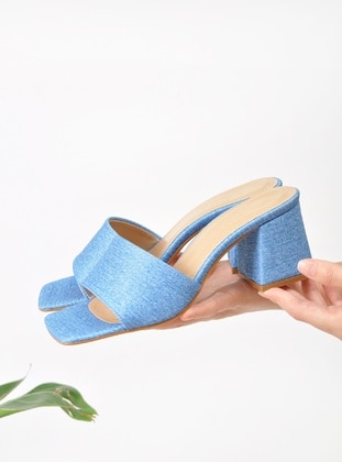 500gr - Blue - Sandal - Slippers - Aska Shoes