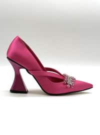 Fuchsia - High Heel - Evening Shoes
