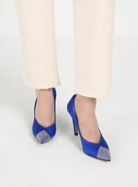 Saxe Blue - Evening Shoes