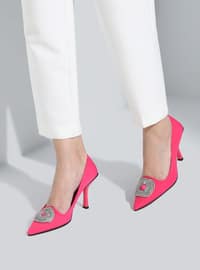 Fuchsia - High Heel - Evening Shoes