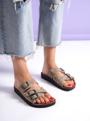 Mink - Sandal - Slippers - Shoescloud