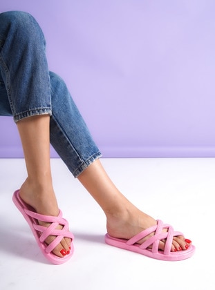 Powder Pink - Sandal - Slippers - Shoescloud