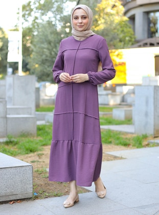 Lilac - Modest Dress - ZENANE