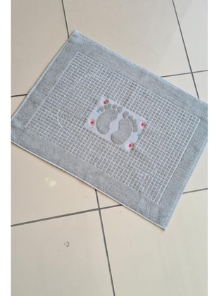 Grey - Foot Towels - Dowry World