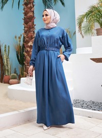 Dark Blue - Modest Dress