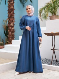 Dark Blue - Modest Dress