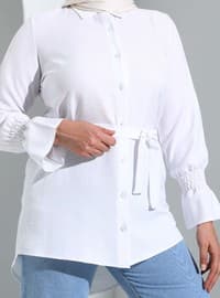 White - Plus Size Tunic