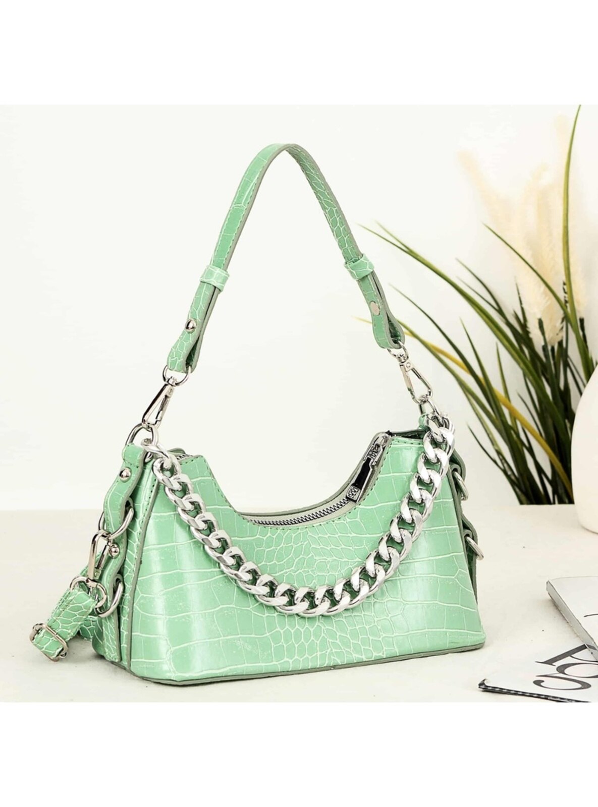 Mint Green - Shoulder Bags