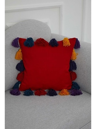 Red - Throw Pillow Covers - Aisha`s Design