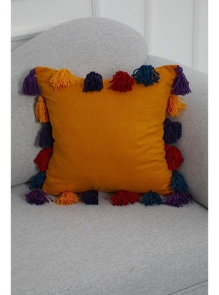 Orange - Throw Pillow Covers - Aisha`s Design