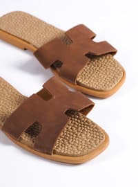 Light Coffe Brown - Slippers