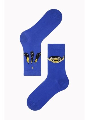 Saxe Blue - 50gr - Socks - Bross