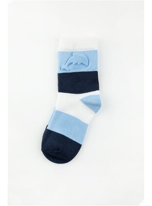 Blue - 150gr - Boys` Socks - Bross