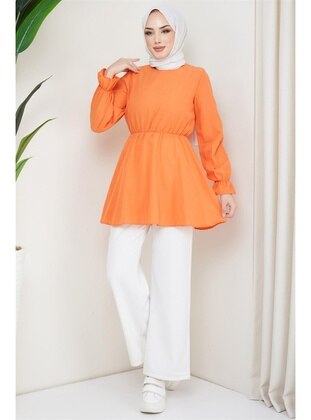 Orange - Tunic - Hafsa Mina