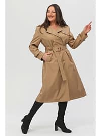Mink - Plus Size Trench coat