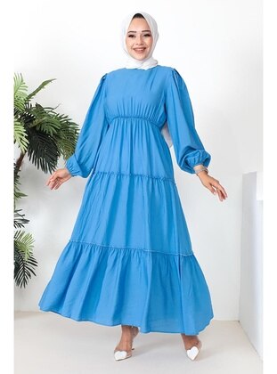 Indigo - Modest Dress - Modapinhan