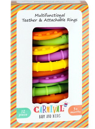 Multi Color - Rattles & Teethers - Carnival