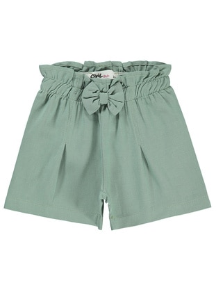 Mint Green - Girls` Shorts - Civil Girls
