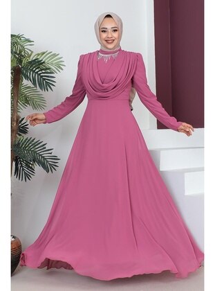 Pink - Evening Dresses - Modapinhan