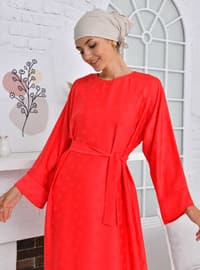 Red - Modest Dress