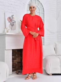 Red - Modest Dress