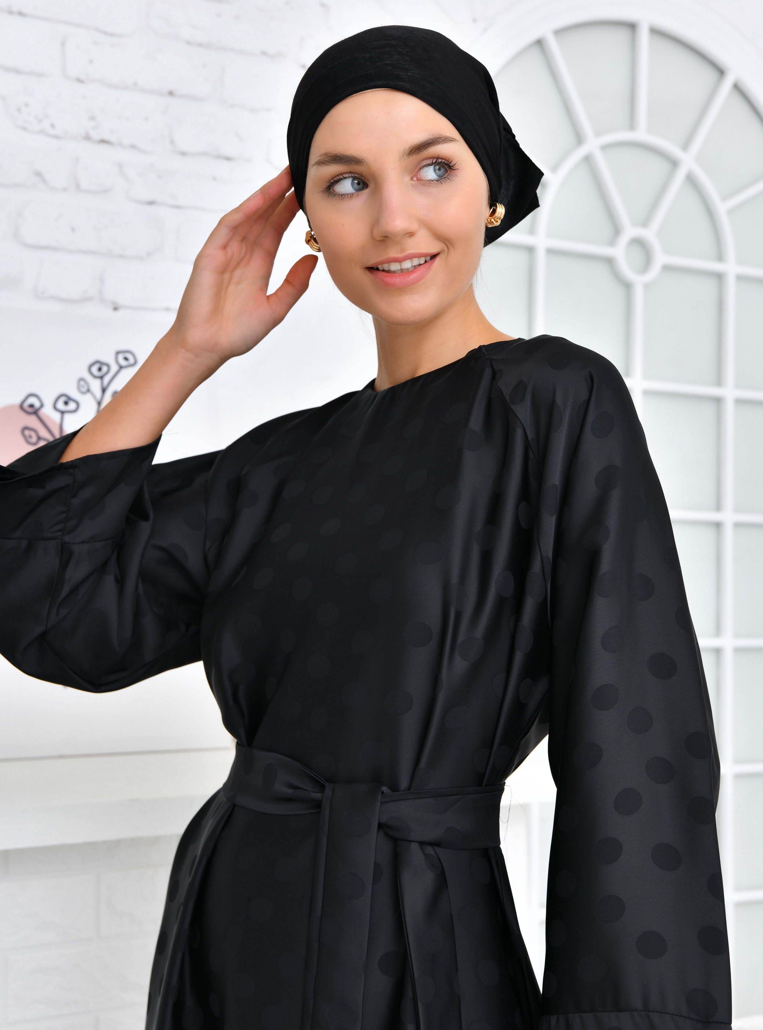 Black - Modest Dress