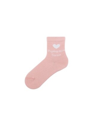 Powder Pink - Girls` Socks - Bross