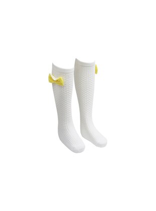 Yellow - Girls` Socks - Bross