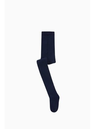 Navy Blue - Girls` Socks - Bross