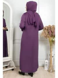 Lilac - Plus Size Evening Dress