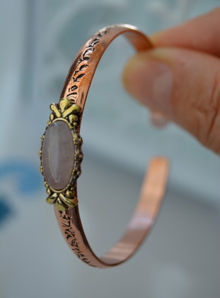 Copper color - Bracelet - Stoneage