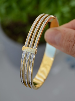 Golden color - Bracelet - Stoneage