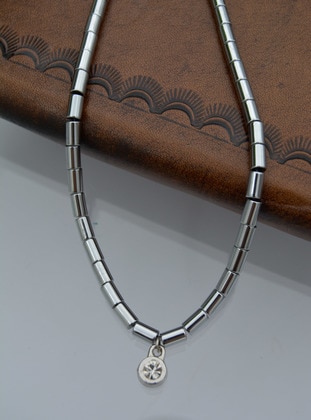 Grey - Necklace - Stoneage
