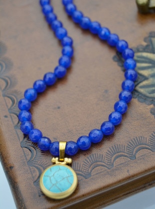 Blue - Necklace - Stoneage